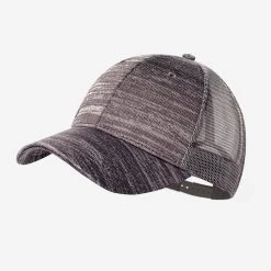 Men’s Dark Charcoal And Light Gray Speckled Mesh Hero Cap