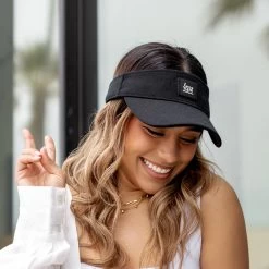 Black Hero Visor -Love Your Melon LYM.Hero .Visor .eCom .Black .5