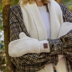 White Speckled Mittens S/M -Love Your Melon LYM.Mitten.PDP .1.White .1 8584f584 9476 4fd4 927d 2c9816565784