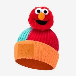 Kids Elmo Pom Beanie