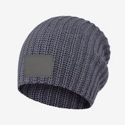 Light Charcoal Monochrome Beanie