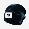 Mickey Mouse Black Tie Dye Beanie