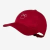 Minnie Mouse Outline Pink Metallic Cinnamon Suede Cap