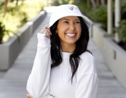 White Donald Duck Bucket Hat -Love Your Melon MC White Donald Duck Bucket Hat 1