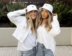 White Goofy Bucket Hat 7 White Goofy Bucket Hat -Love Your Melon MC White Goofy Bucket Hat 1