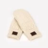 White Speckled Mittens