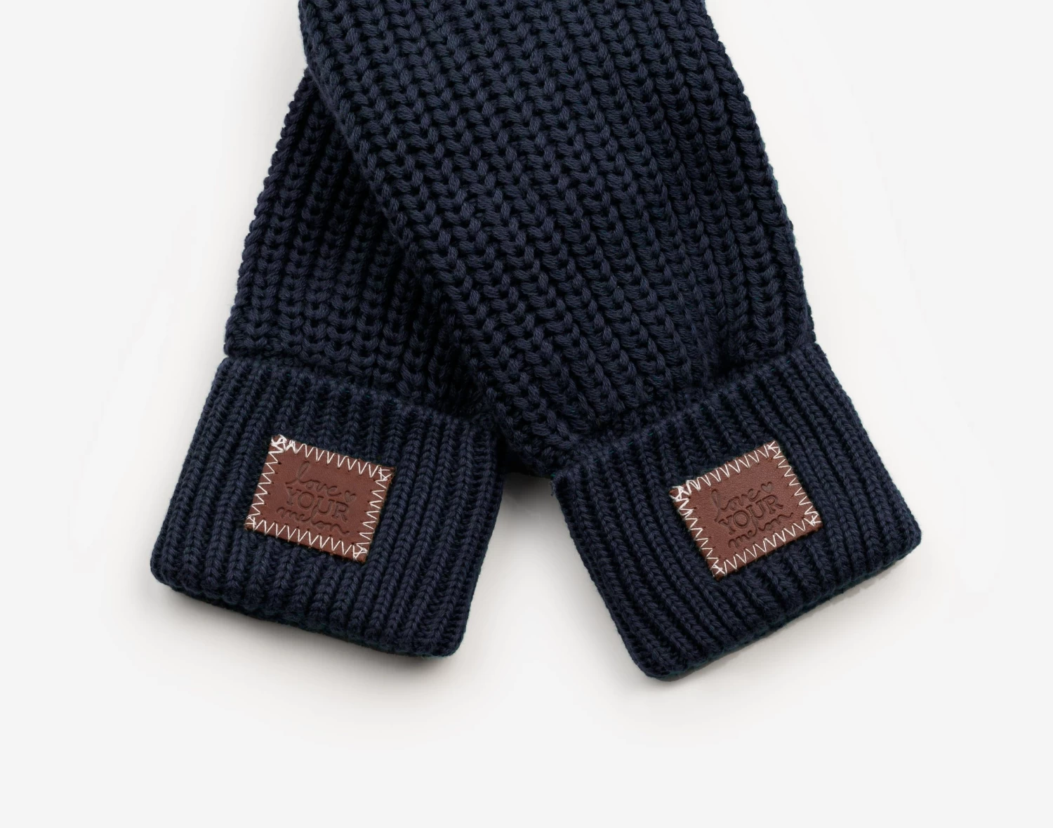 Navy Mittens 2 Navy Mittens - Image 2