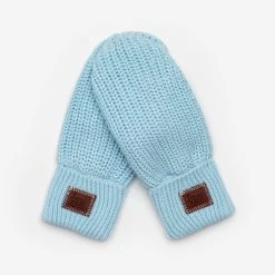 Light Blue Mittens