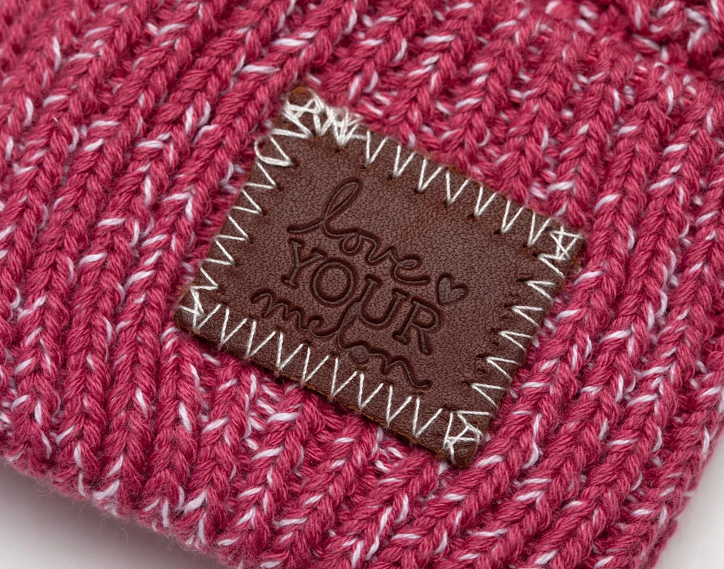 Rose And White Speckled Mittens 2 Rose And White Speckled Mittens - Image 2