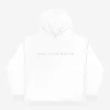 White Monochrome Hoodie