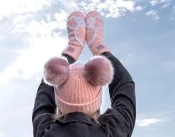 Minnie Mouse Blush Mittens -Love Your Melon Model Crop Minnie Mouse Blush Mittens 2