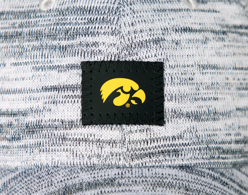 Iowa Hawkeyes Black Speckled Hero Cap 4 Iowa Hawkeyes Black Speckled Hero Cap - Image 4