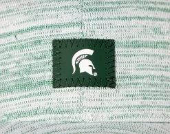 Michigan State Spartans White And Green Speckled Hero Cap -Love Your Melon NCAACAPA044 Collegiate Michigan C