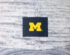 Michigan Wolverines White And Navy Speckled Hero Cap -Love Your Melon NCAACAPA045 Collegiate Michigan C