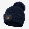 Marquette Golden Eagles Navy Pom Beanie