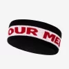Black, Red And White Headband