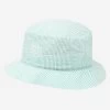 Mint Seersucker Bucket Hat