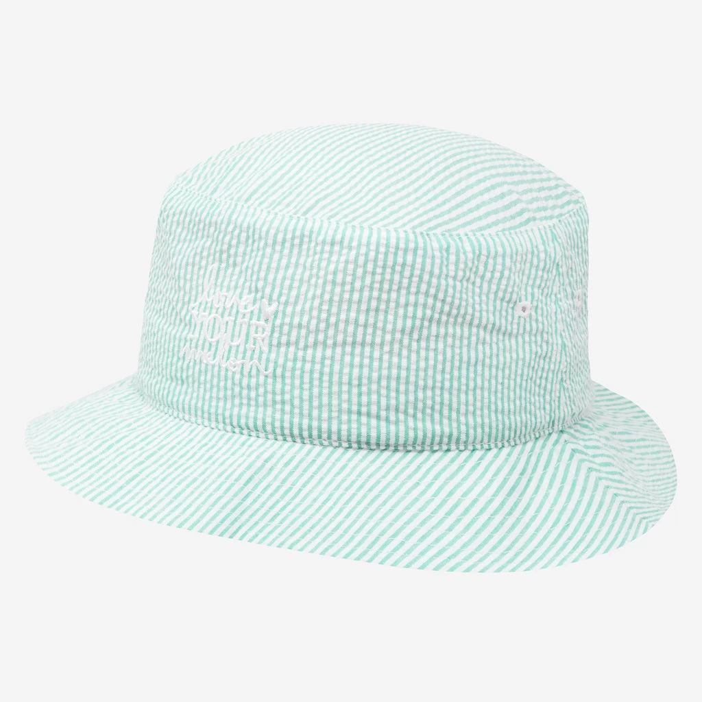 Mint Seersucker Bucket Hat 1 Mint Seersucker Bucket Hat