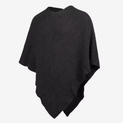 Smoke Speckled Knit Shawl