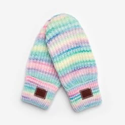 Seafoam Space Dye Mittens