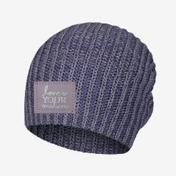 Slate And Palm Speckled Beanie