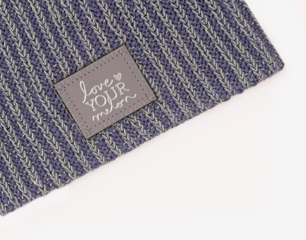 Slate And Palm Speckled Beanie 2 Slate And Palm Speckled Beanie - Image 2