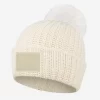 Nevada Natural Gold Foil Pom Beanie
