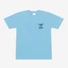 Stitch Light Blue Short Sleeve T Shirt