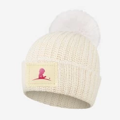 St Jude Natural Kids Pom Beanie