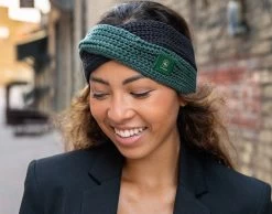 Harry Potter Slytherin™ Criss-Cross Headband -Love Your Melon Slytherinxhb 1 0df6faf1 2075 4cbf be6f be7db69d88d0