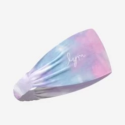 Cotton Candy Tie Dye Scrunch Headband
