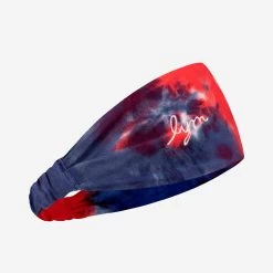 Americana Tie Dye Scrunch Headband