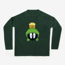 Marvin The Martian Knit Crewneck Sweater