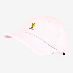 Space Jam 2 Tweety Pink Denim Washed Cap