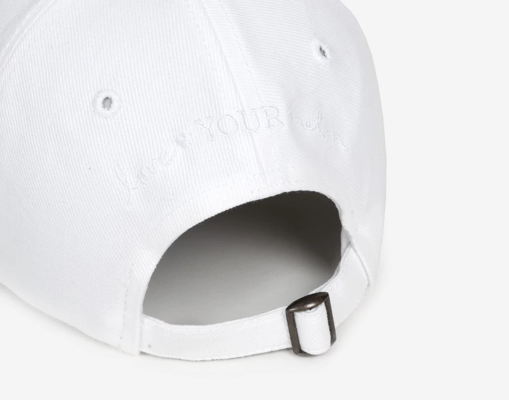 White Mickey Mouse Cap 2 White Mickey Mouse Cap - Image 2