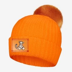 Tigger Orange Pom Beanie