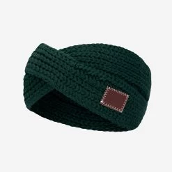 Hunter Green Criss-Cross Headband