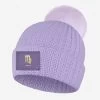 Virgo Zodiac Lavender Pom Beanie