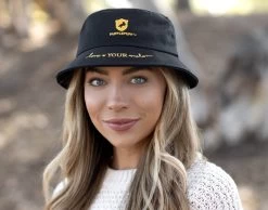 Hufflepuff™ Black Bucket Hat -Love Your Melon e LYM HarryPotter Kaylyn 5 9 22 64