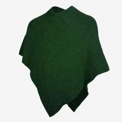 Hunter Metallic Gold Yarn Knit Shawl